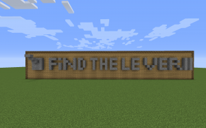 Скачать Find the Lever 2 для Minecraft 1.11.2